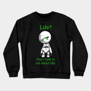 Marvin the Paranoid Android Crewneck Sweatshirt